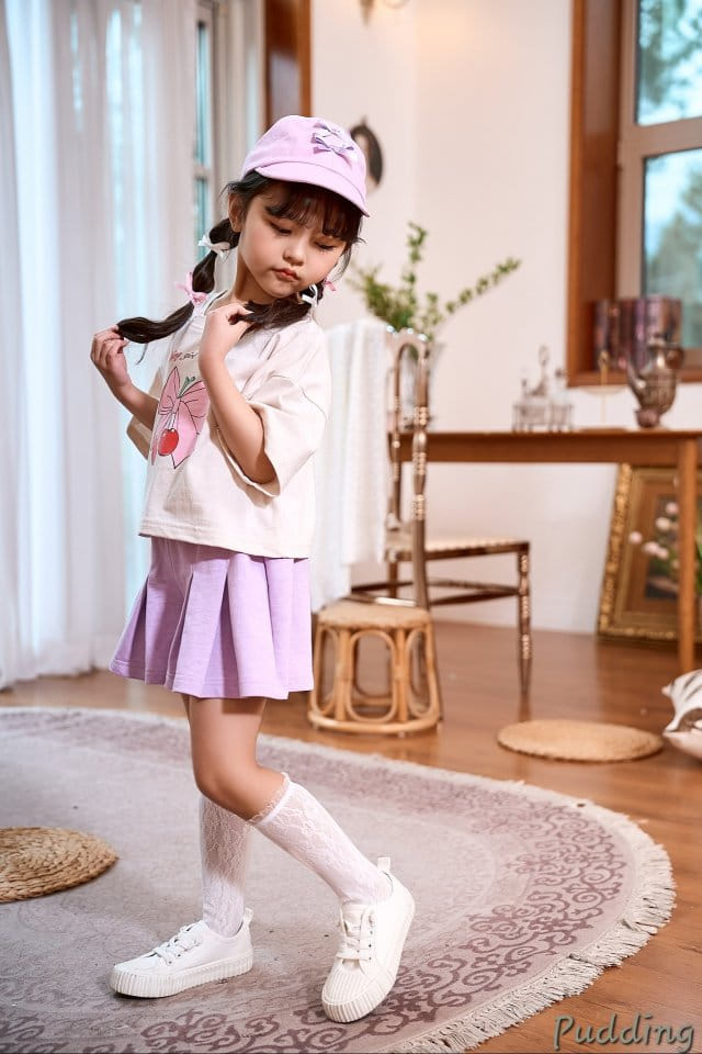 Pudding - Korean Children Fashion - #prettylittlegirls - Ribbon Paint Tee - 11