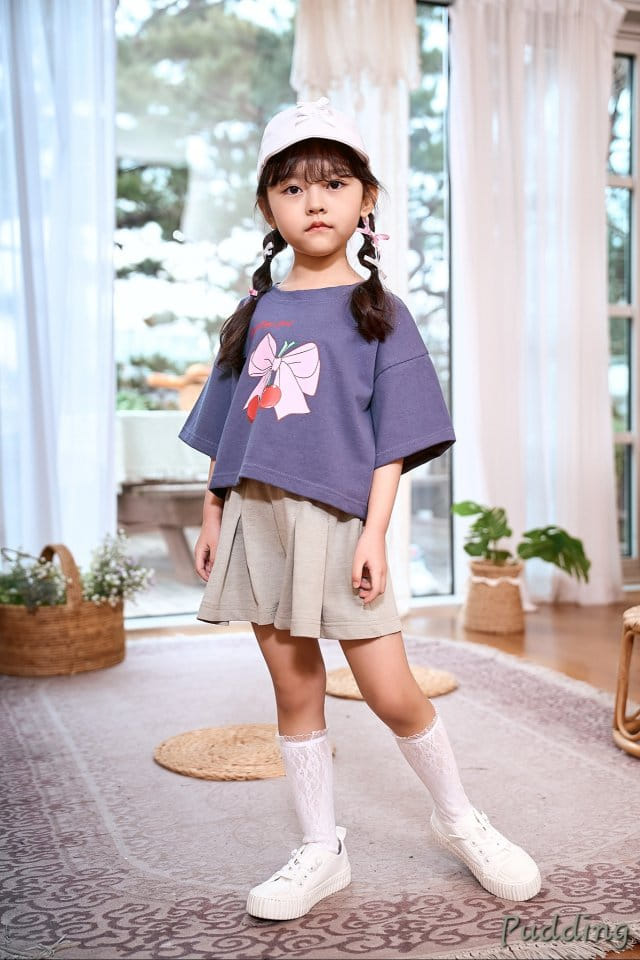 Pudding - Korean Children Fashion - #minifashionista - Pants Skirt - 4
