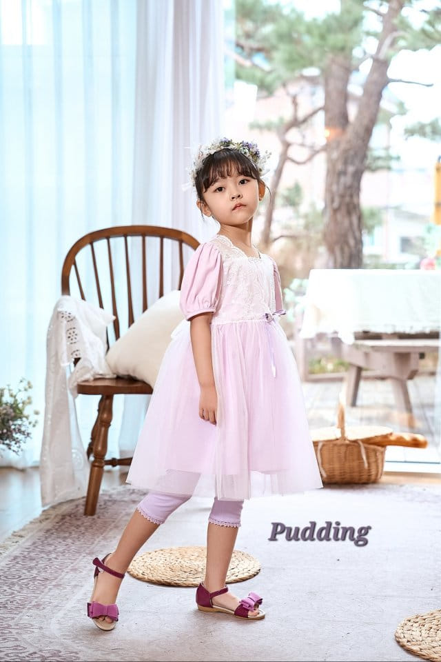 Pudding - Korean Children Fashion - #stylishchildhood - Rib Leggings - 3