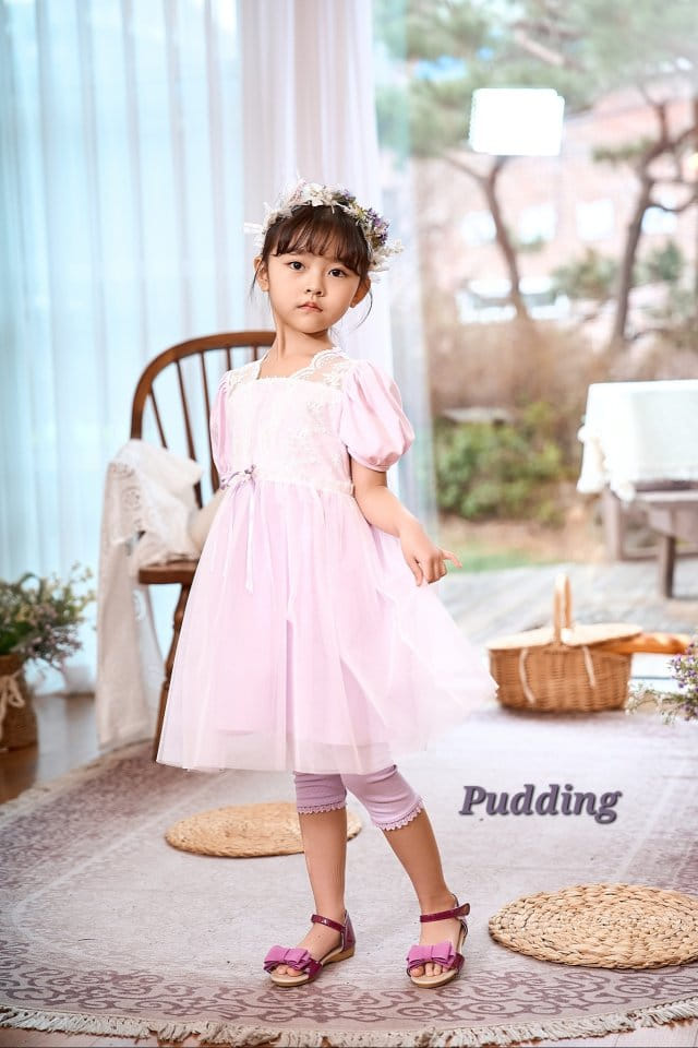 Pudding - Korean Children Fashion - #toddlerclothing - Rib Leggings - 2