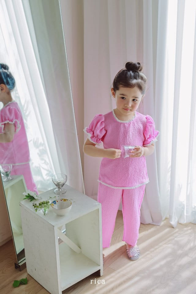 Rica - Korean Children Fashion - #childrensboutique - Jelly Top Bottom Set - 5