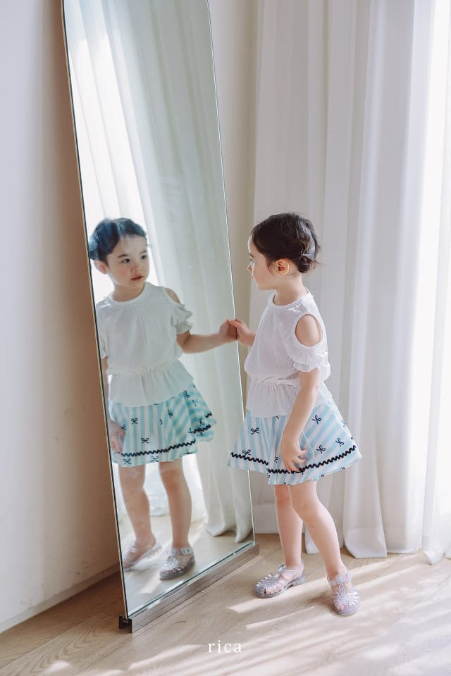 Rica - Korean Children Fashion - #designkidswear - Ribbon Skirt - 11