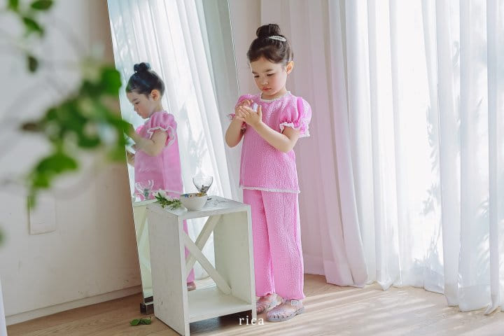 Rica - Korean Children Fashion - #fashionkids - Jelly Top Bottom Set - 8