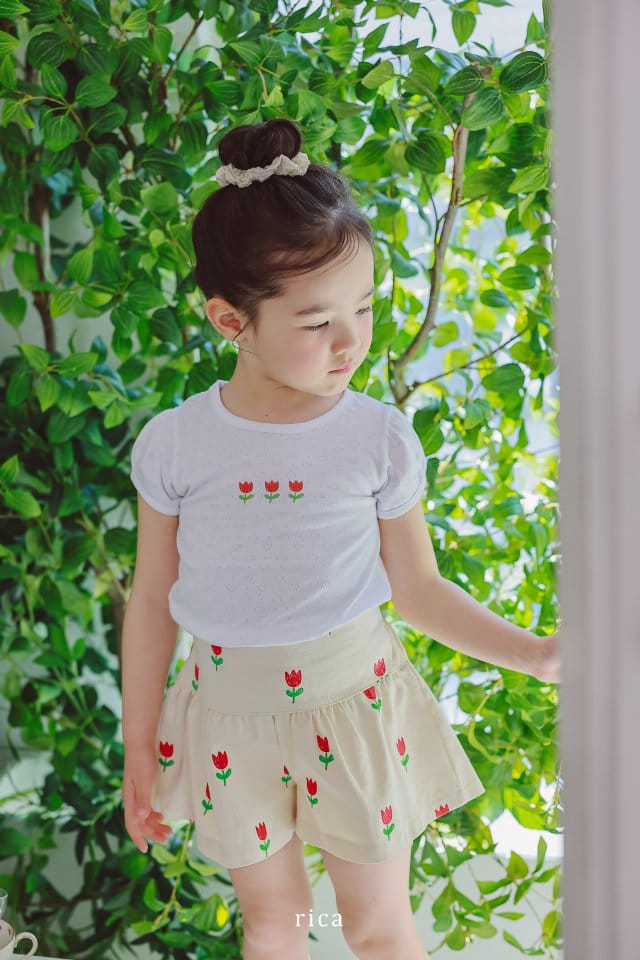 Rica - Korean Children Fashion - #kidsshorts - Tulip Tee - 11