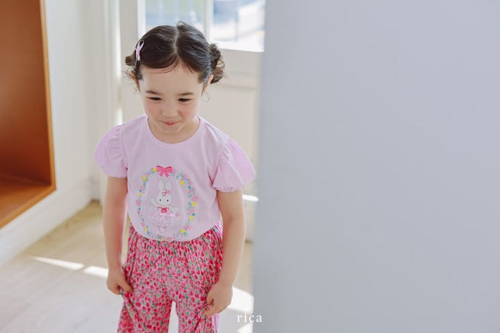Rica - Korean Children Fashion - #kidsstore - Rabbit Tee - 2