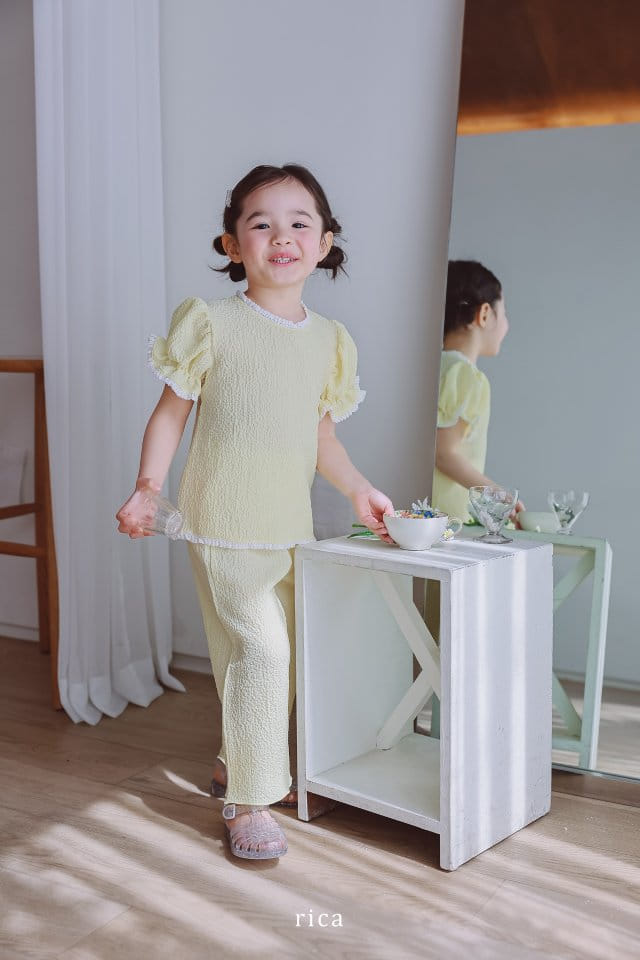 Rica - Korean Children Fashion - #kidsstore - Jelly Top Bottom Set - 10