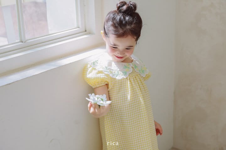 Rica - Korean Children Fashion - #littlefashionista - Collar One-Piece - 10