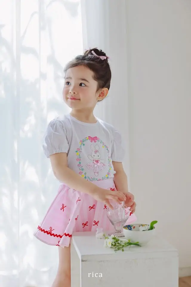 Rica - Korean Children Fashion - #minifashionista - Ribbon Skirt - 6