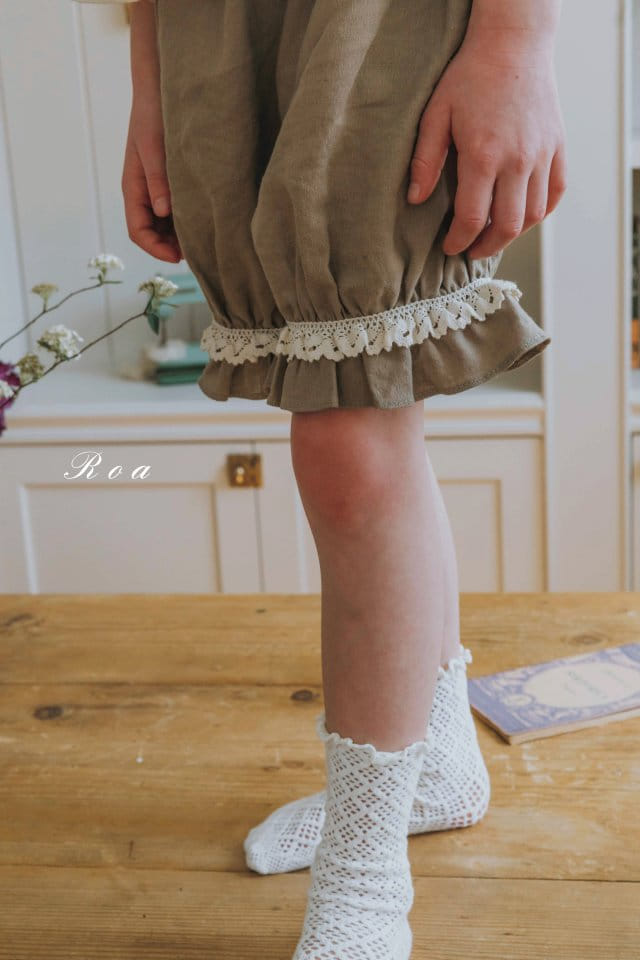 Roa - Korean Children Fashion - #kidsstore - Linen Emma Pants - 8