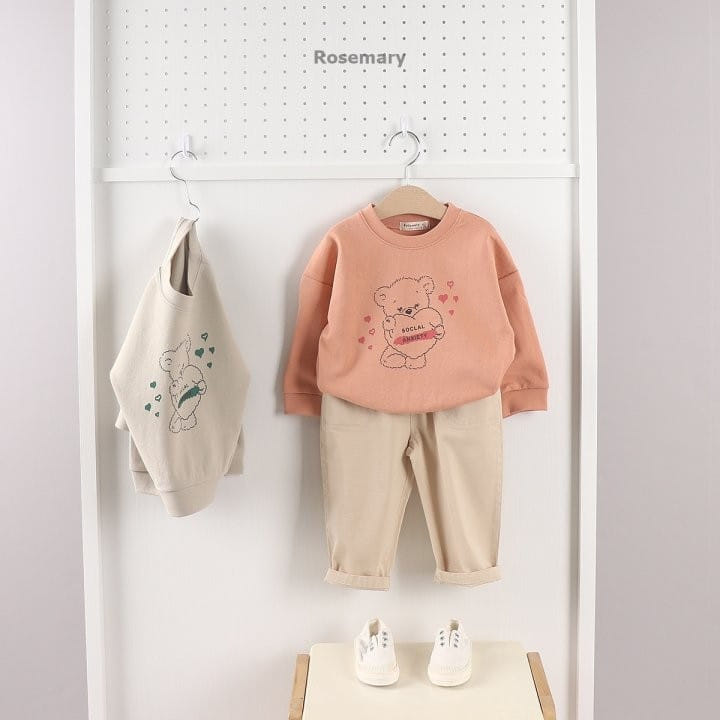 Rosemary - Korean Children Fashion - #childofig - Love Bear Tee - 4