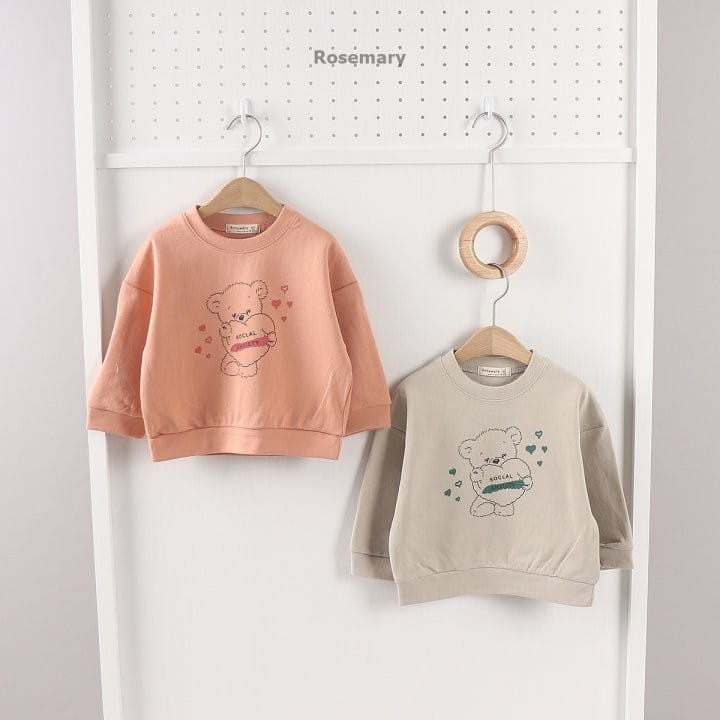 Rosemary - Korean Children Fashion - #designkidswear - Love Bear Tee - 5