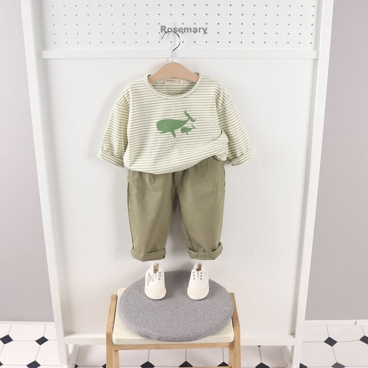 Rosemary - Korean Children Fashion - #designkidswear - Mario Dolpin Tee - 2