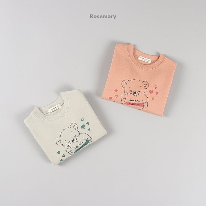 Rosemary - Korean Children Fashion - #kidsshorts - Love Bear Tee - 8