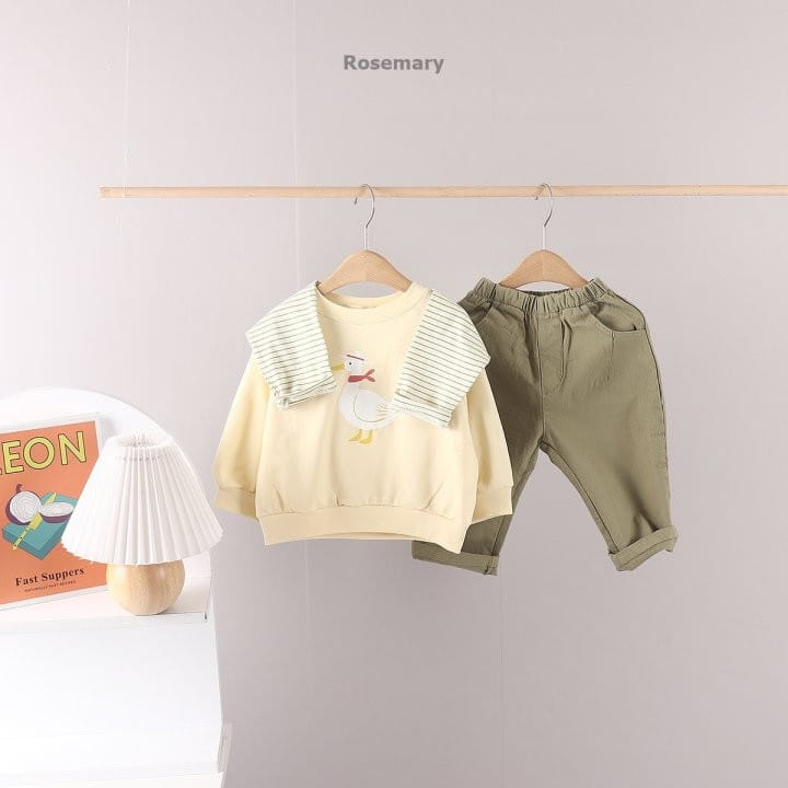 Rosemary - Korean Children Fashion - #kidsshorts - Bambini Duck Tee - 6