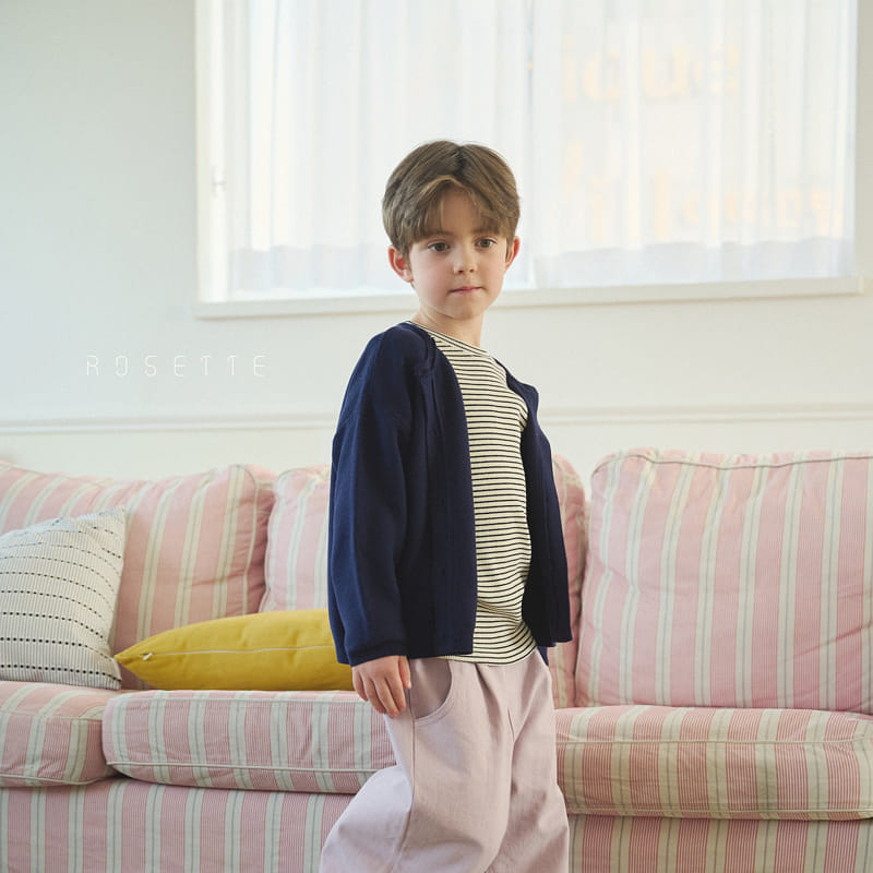 Rosette - Korean Children Fashion - #kidzfashiontrend - Lala Rib Tee - 4
