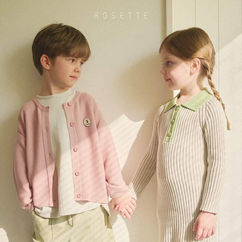 Rosette - Korean Children Fashion - #childofig - Humming Collar One-Piece - 7