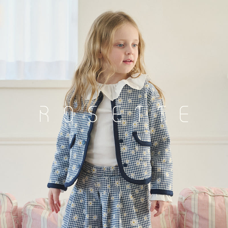 Rosette - Korean Children Fashion - #childrensboutique - Daisy Top Bottom Set - 2
