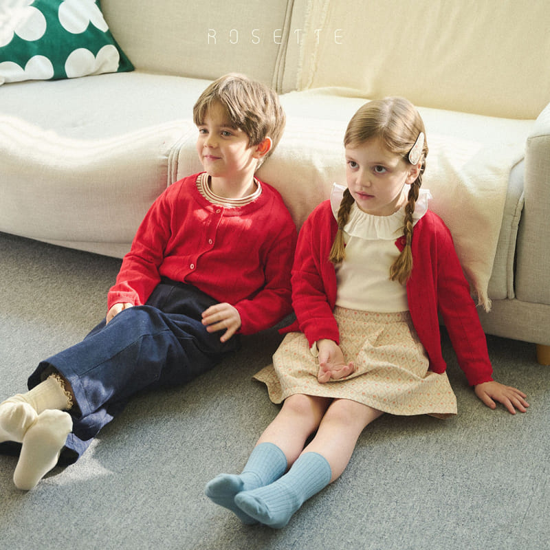 Rosette - Korean Children Fashion - #childrensboutique - Lala Rib Tee - 11