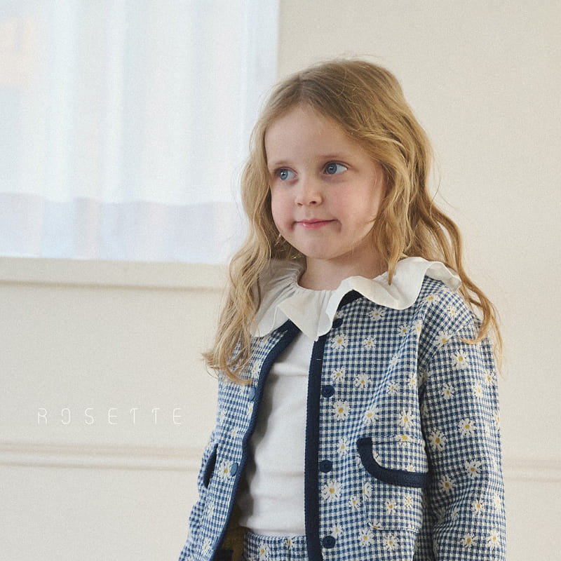 Rosette - Korean Children Fashion - #designkidswear - Daisy Top Bottom Set - 4