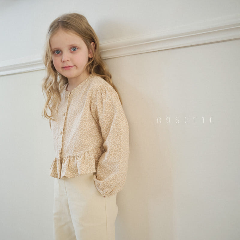 Rosette - Korean Children Fashion - #fashionkids - Egg Flower Blouse - 8