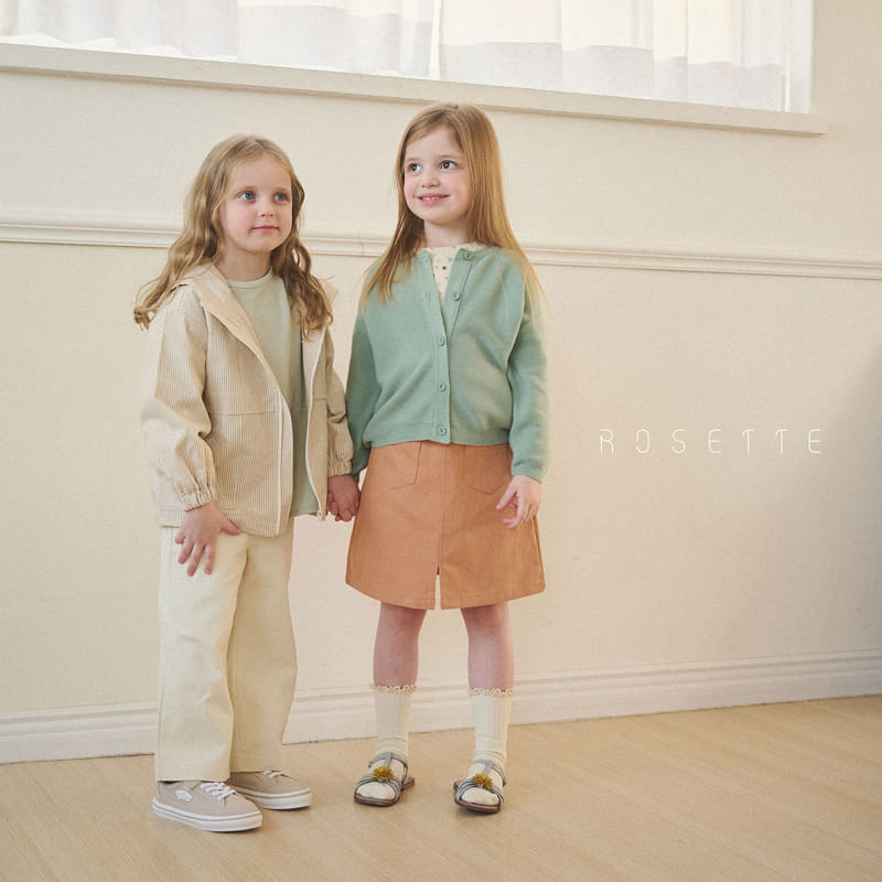 Rosette - Korean Children Fashion - #kidsshorts - Milky Hoody Jumper - 6