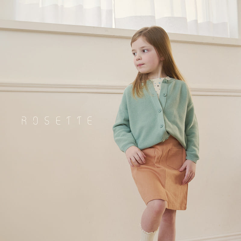 Rosette - Korean Children Fashion - #kidzfashiontrend - Mone Skirt