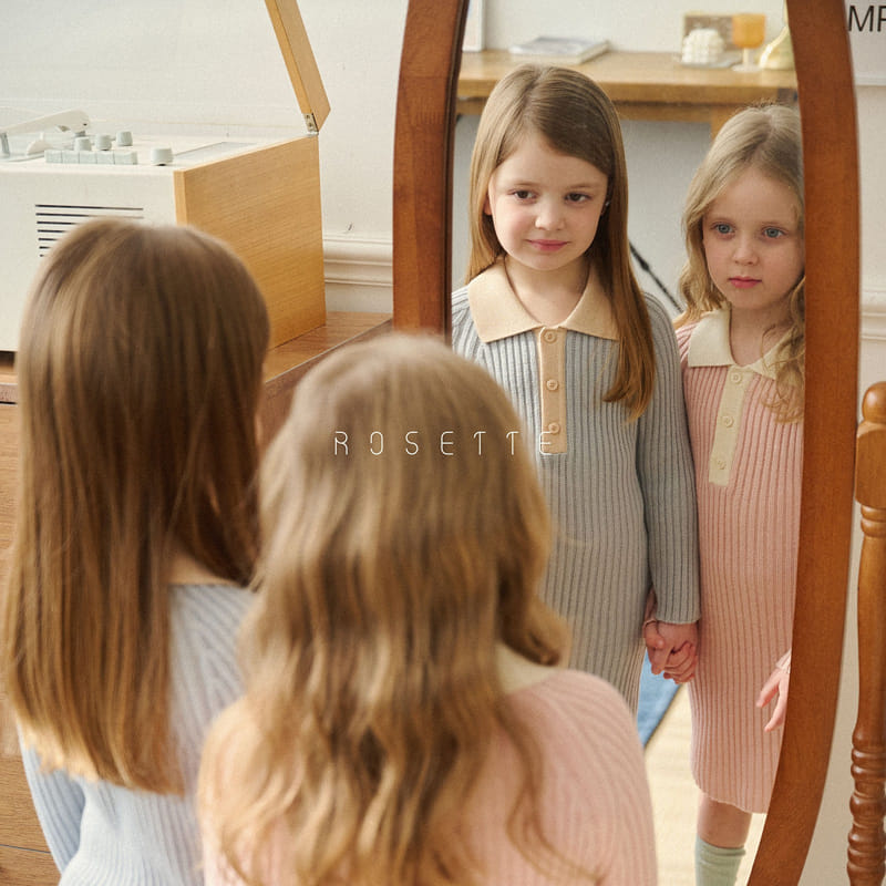 Rosette - Korean Children Fashion - #littlefashionista - Humming Collar One-Piece - 2