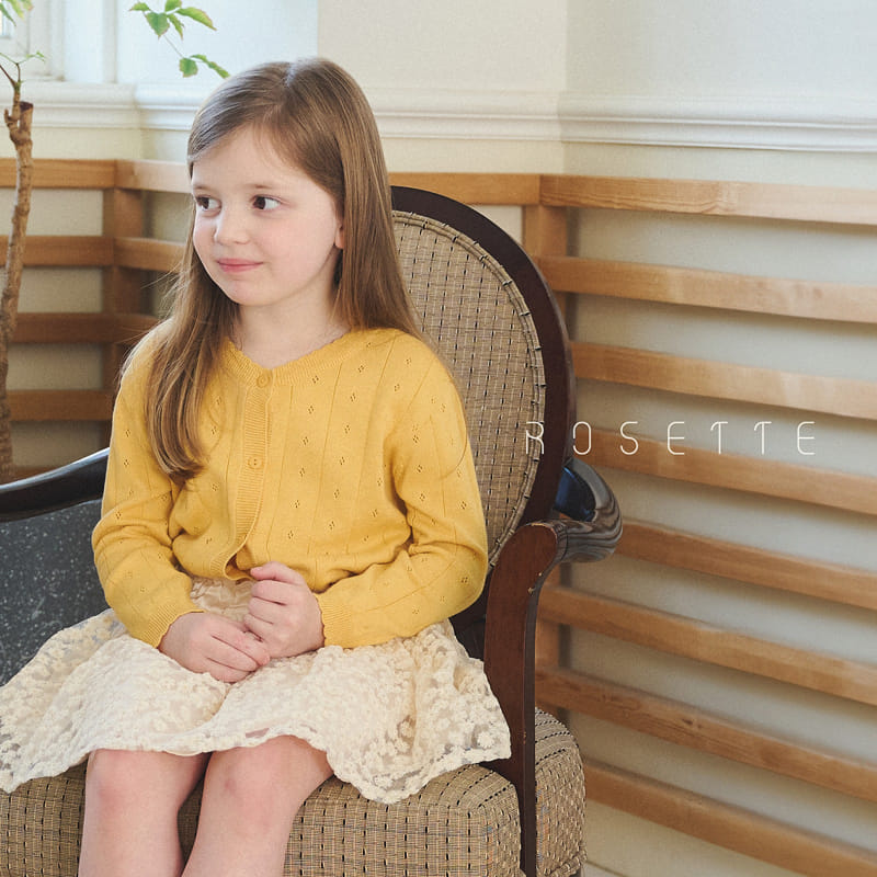 Rosette - Korean Children Fashion - #minifashionista - Madeleine Cardigan