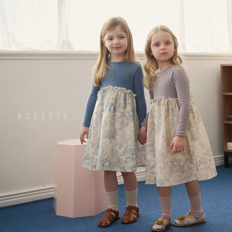 Rosette - Korean Children Fashion - #minifashionista - Blanc One-Piece - 2