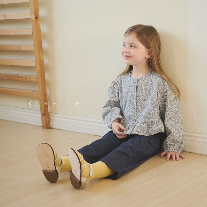 Rosette - Korean Children Fashion - #stylishchildhood - Egg Flower Blouse - 3