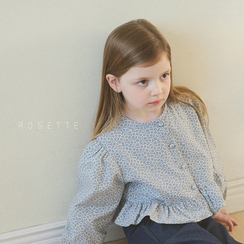 Rosette - Korean Children Fashion - #toddlerclothing - Egg Flower Blouse - 2