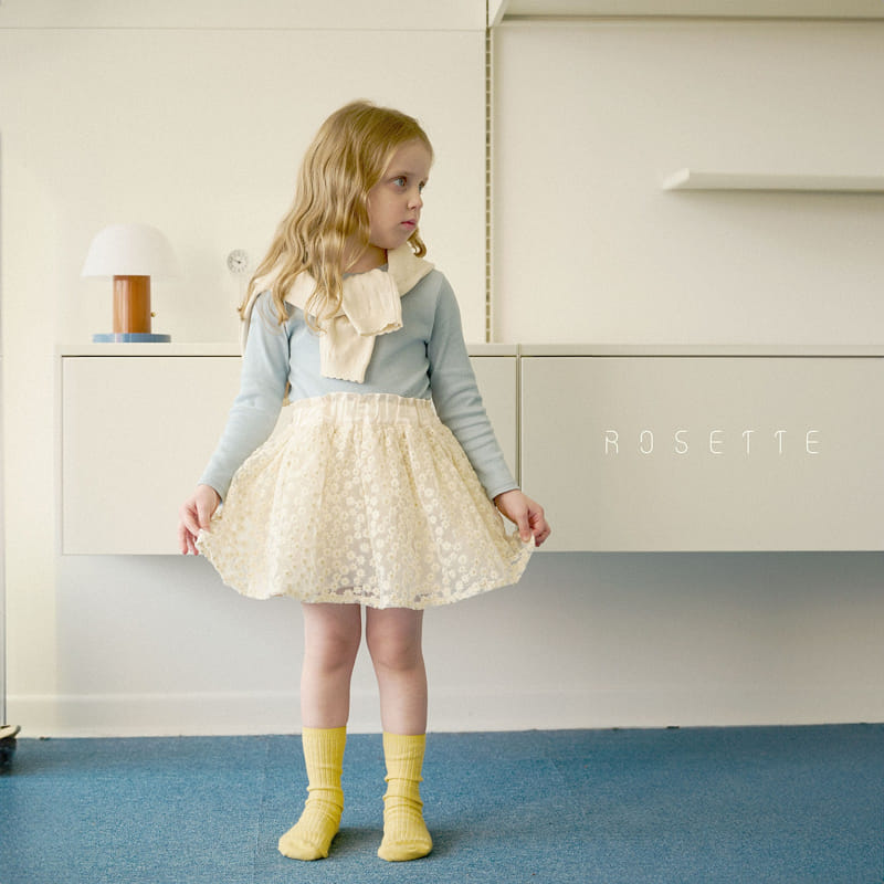 Rosette - Korean Children Fashion - #toddlerclothing - Darling Flower Skirt - 9
