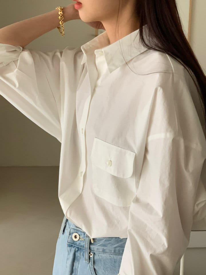 Rumiru - Korean Women Fashion - #momslook - Label Shirt - 10