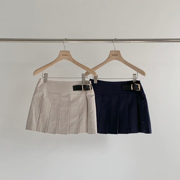 Rumiru - Korean Women Fashion - #thelittlethings - Buckle Wrap Skirt - 8