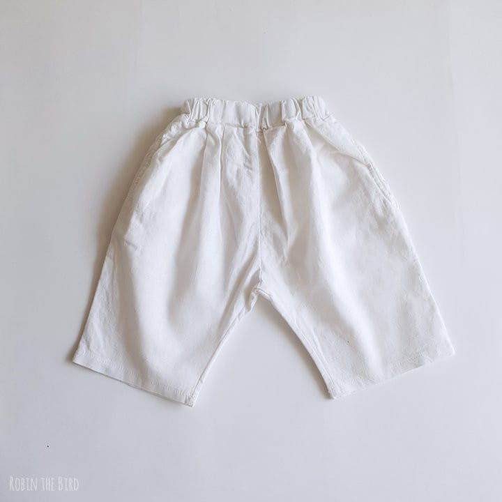 Saerobin - Korean Children Fashion - #kidsshorts - Linen Baggy Pants - 2