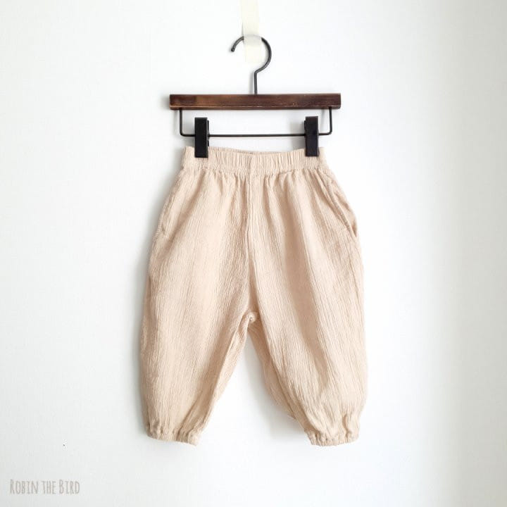 Saerobin - Korean Children Fashion - #kidsstore - Sausage Wrinkle Pants - 2