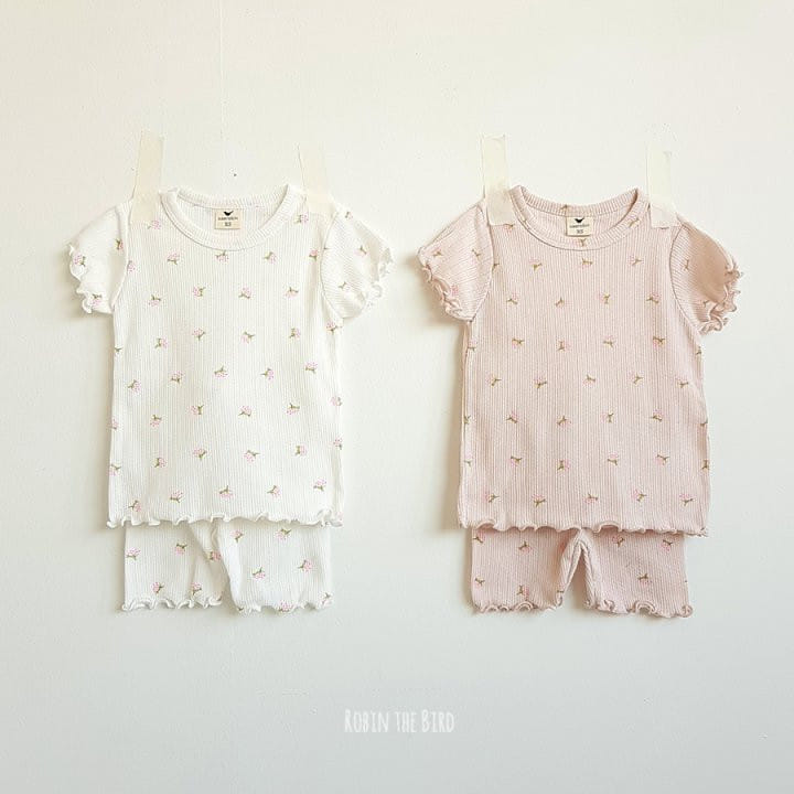 Saerobin - Korean Children Fashion - #prettylittlegirls - Berry Flower Short Sleeve Easy Wear - 11