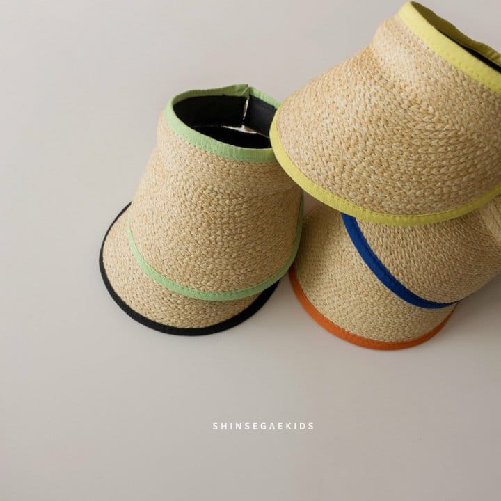 Shinseage Kids - Korean Children Fashion - #designkidswear - Lapia Neon Sun Cap - 8