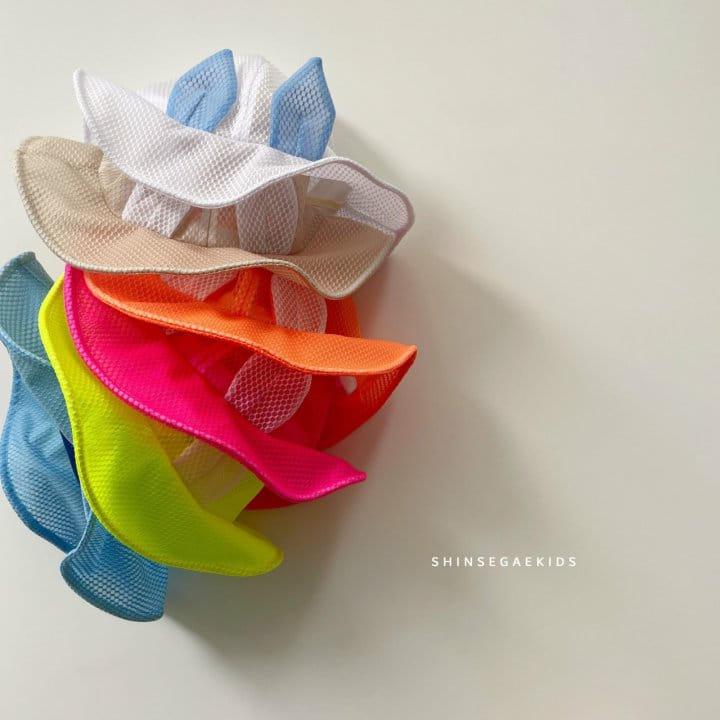 Shinseage Kids - Korean Children Fashion - #kidzfashiontrend - Rabbit Mesh String Bucket Hat