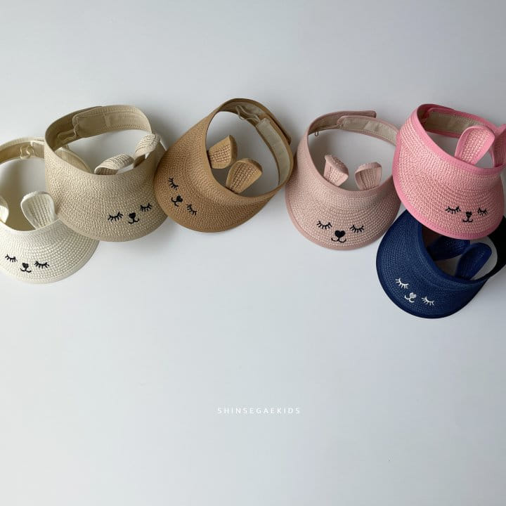 Shinseage Kids - Korean Children Fashion - #kidzfashiontrend - Rabbit Face Sun Cap - 2