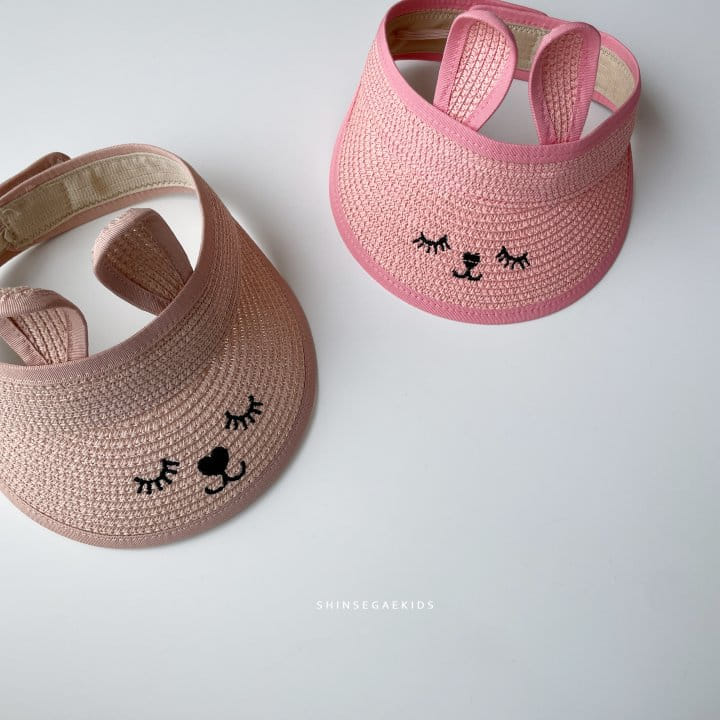 Shinseage Kids - Korean Children Fashion - #todddlerfashion - Rabbit Face Sun Cap - 8
