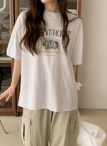 Sienne - Korean Women Fashion - #momslook - Orient Box Short Sleeve Tee - 3