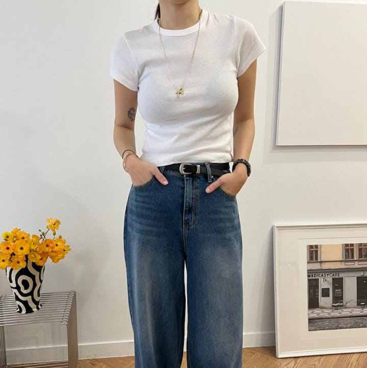 Solar - Korean Women Fashion - #shopsmall - Flat Tee