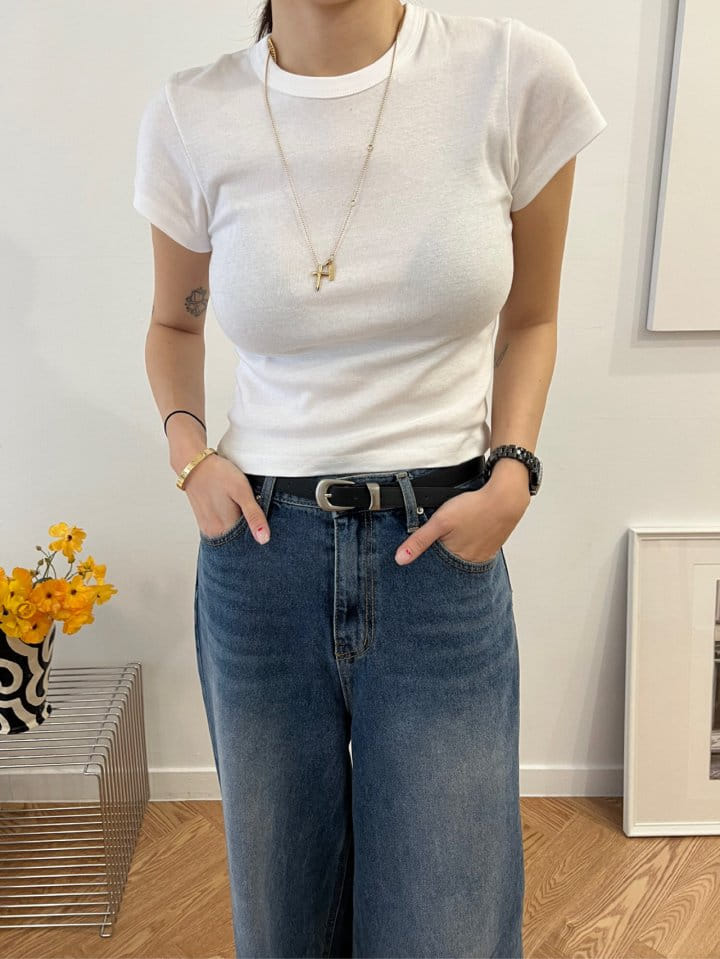 Solar - Korean Women Fashion - #thelittlethings - Flat Tee - 3