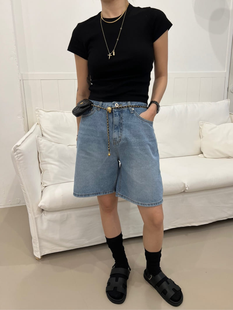 Solar - Korean Women Fashion - #womensfashion - Flat Tee - 9