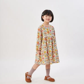 T.j - Korean Children Fashion - #designkidswear - Misha Flower One-Piece