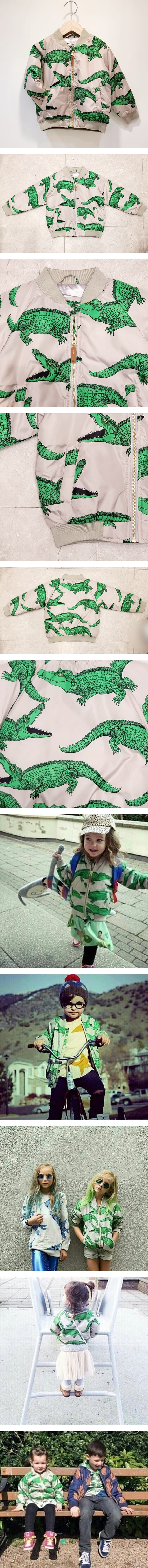 T.j - Korean Children Fashion - #fashionkids - Crocodile Jumper - 2