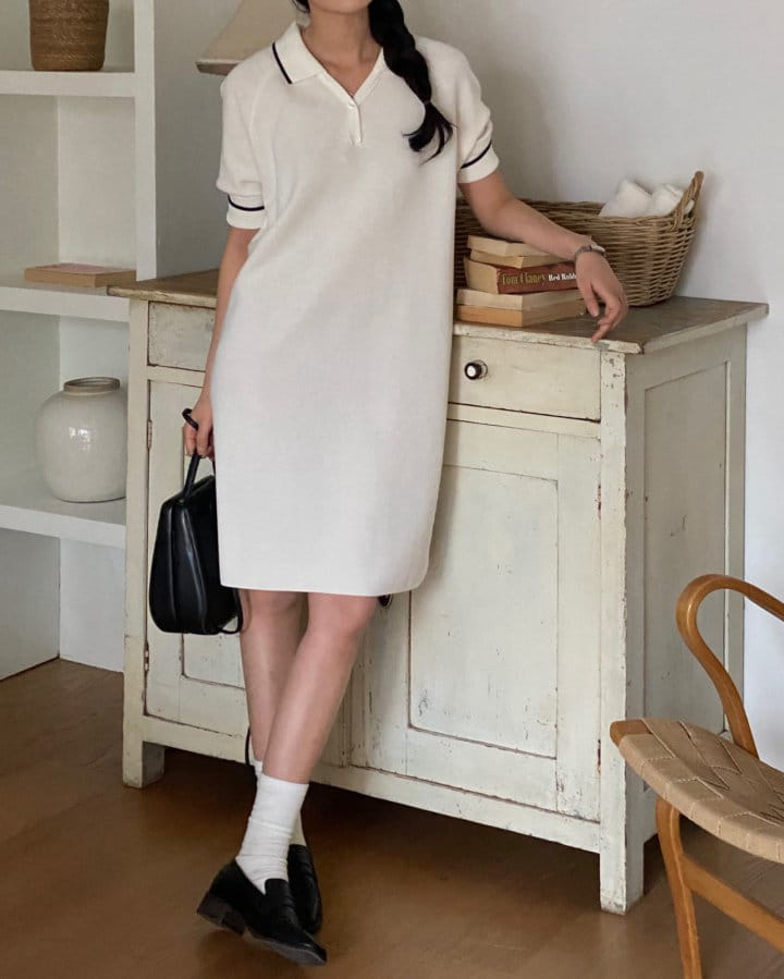 Taejoon - Korean Women Fashion - #pursuepretty - Knit One-Piece - 3