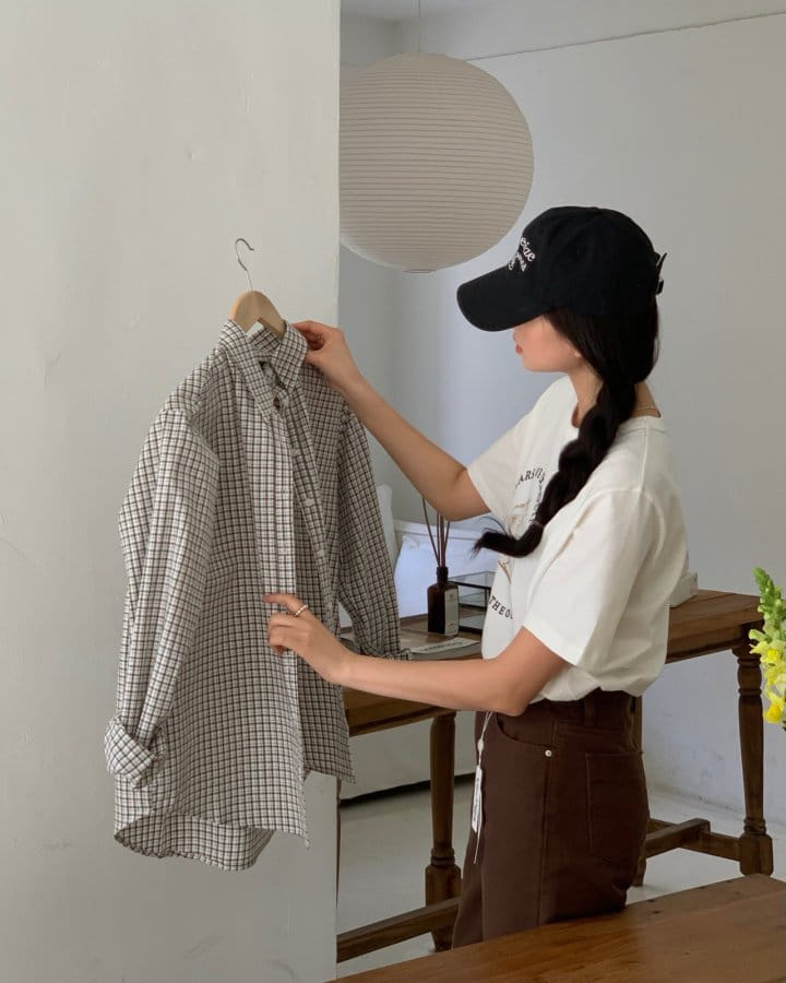 Taejoon - Korean Women Fashion - #romanticstyle - Bear Tee - 3
