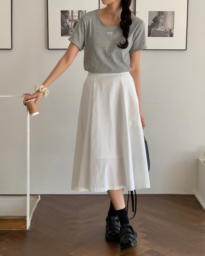 Taejoon - Korean Women Fashion - #romanticstyle - Marine Skirt